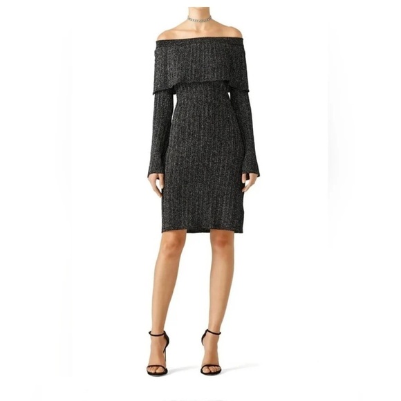 Keepsake Metallic Reflections Sheath Dress - Picture 1 of 16